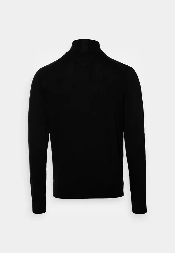 Джемпер Tommy Hilfiger Pima org ctn cashmere zip mock, черный — фото 2