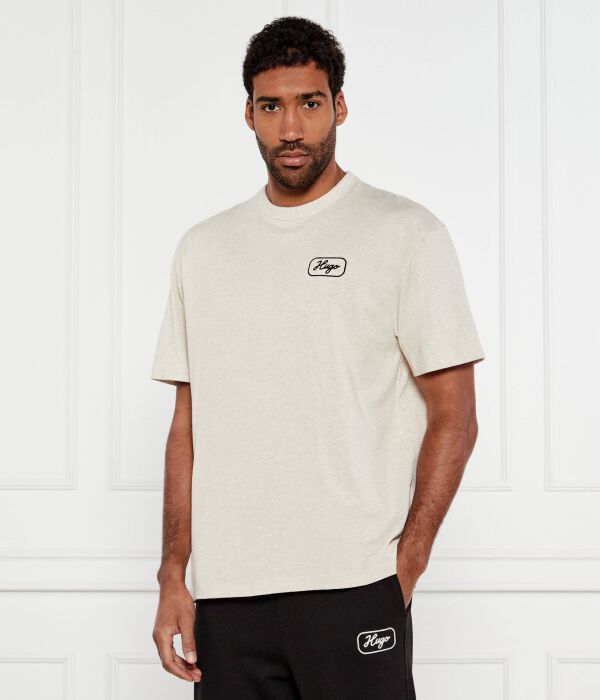 

Футболка для девочек Loose fit Hugo Blue, желтый
