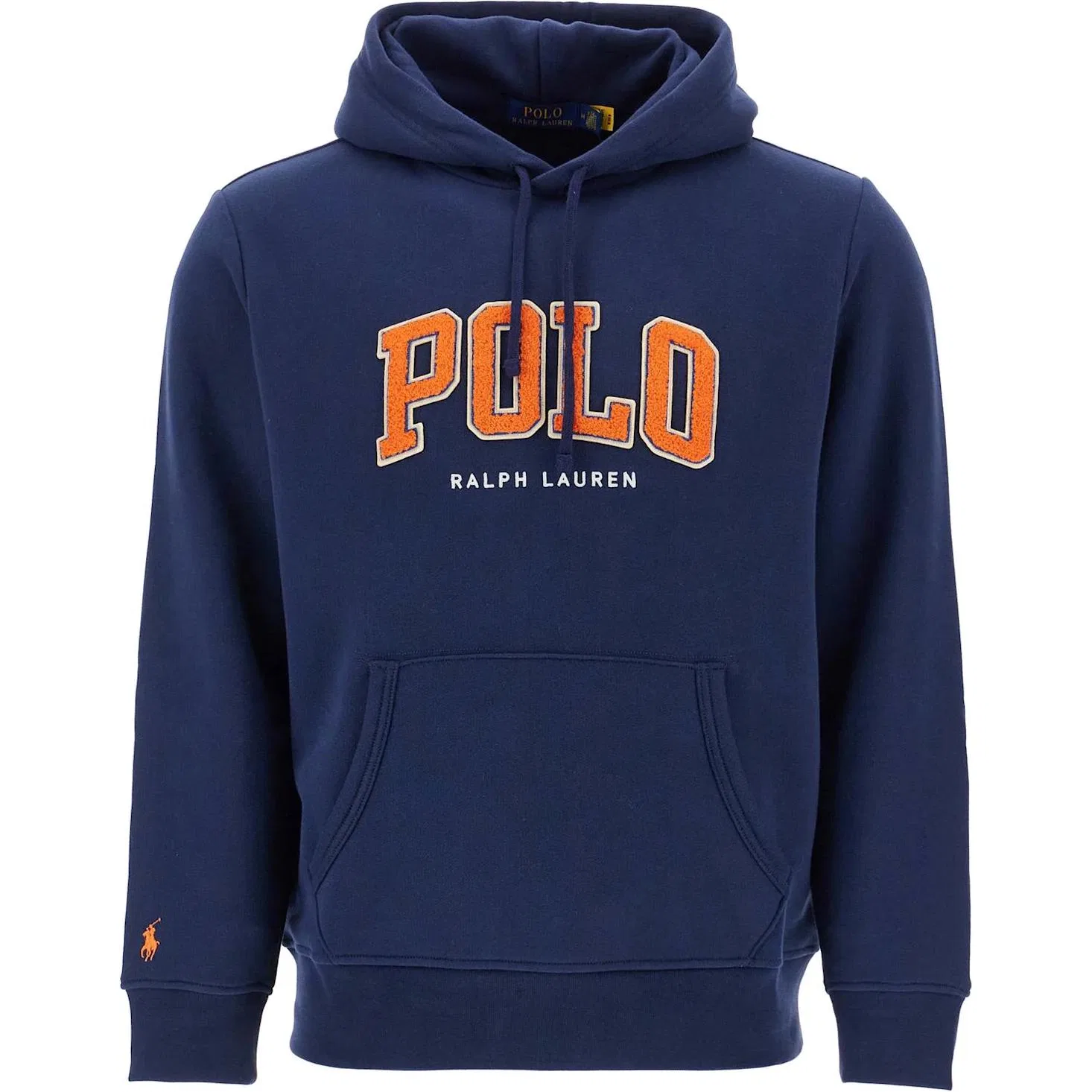 Худи на шнурке с логотипом Polo Ralph Lauren Marine Blue