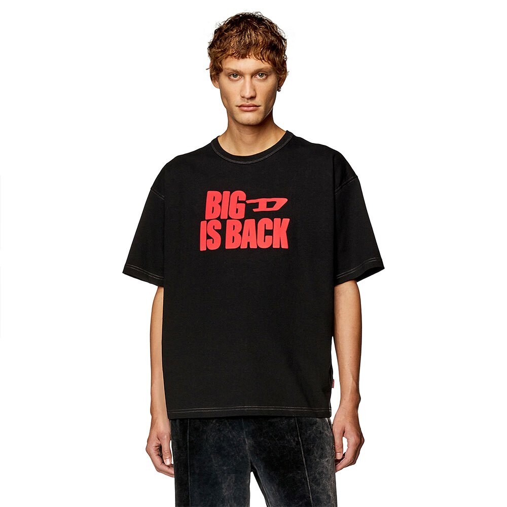 

Футболка с коротким рукавом Diesel Boxt Back, черный