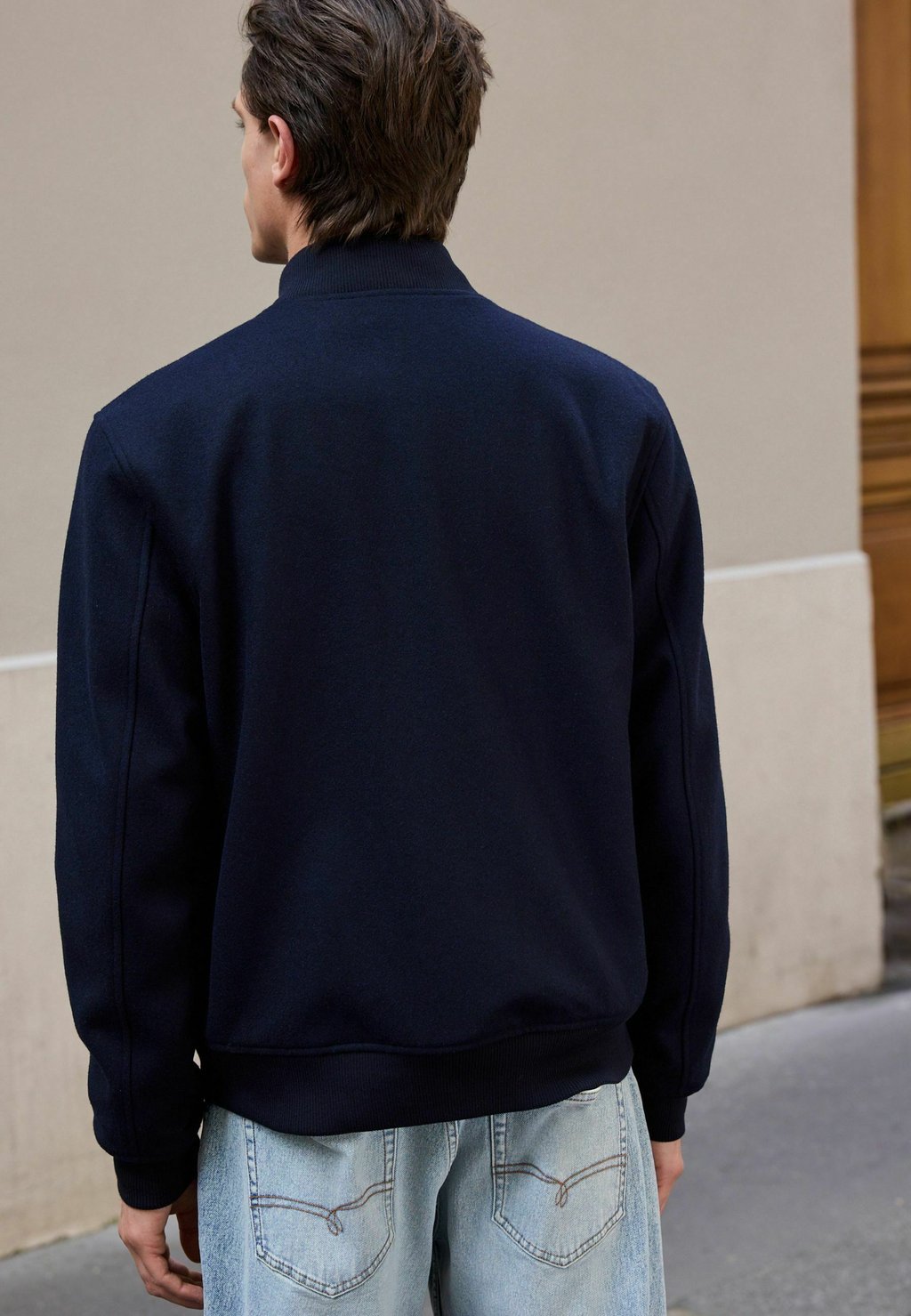 

Куртка-бомбер LIGHTWEIGHT REGULAR FIT Next, синий