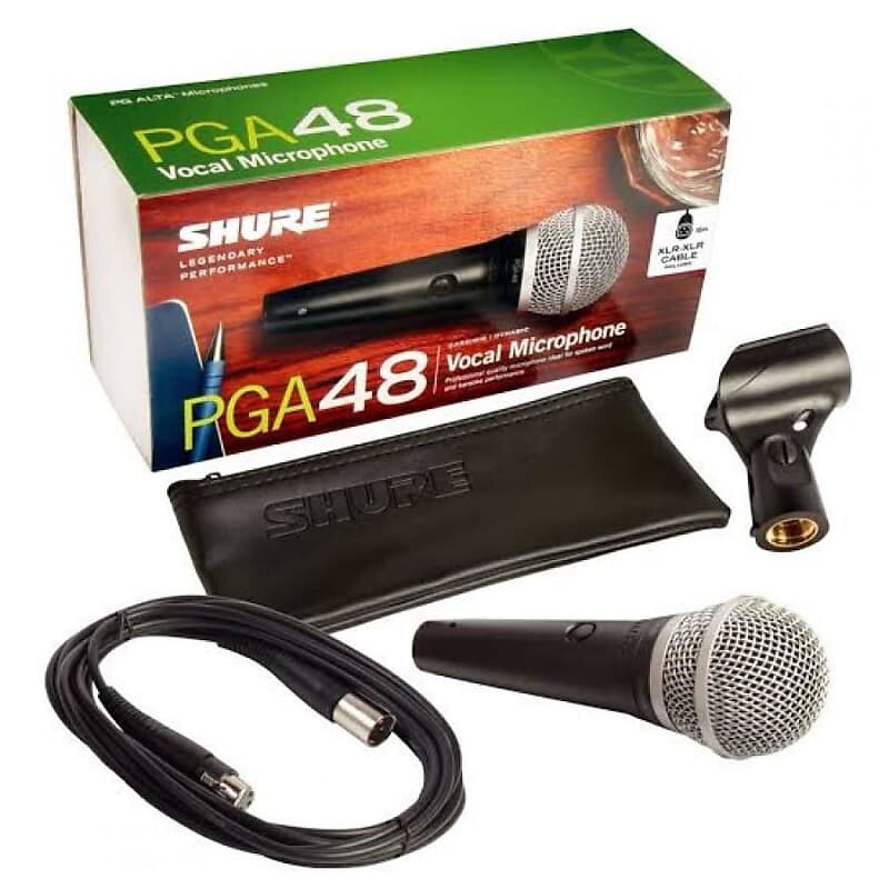 

Вокальный микрофон Shure PGA48-XLR