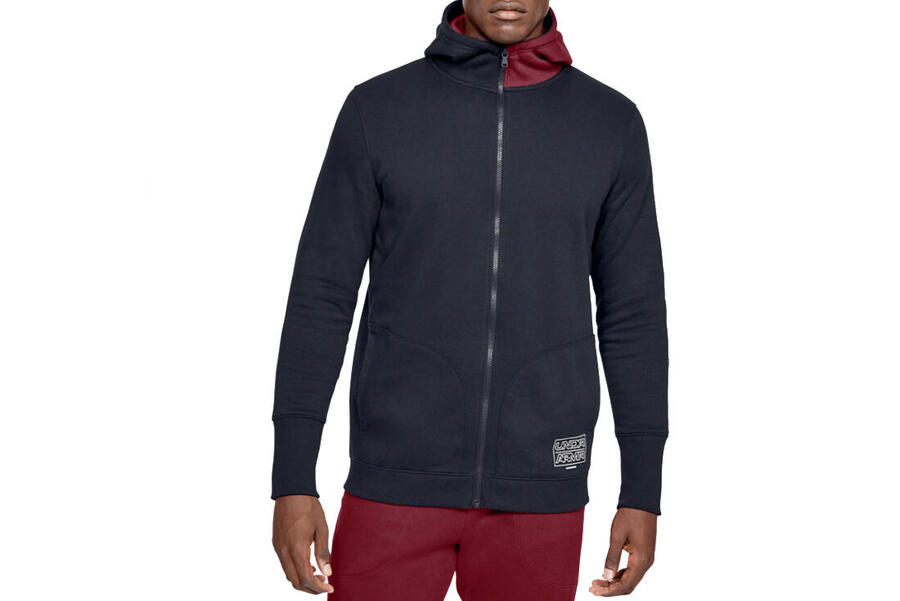

UNDER ARMOUR Толстовка мужская Baseline Fleece FZ Hoodie
