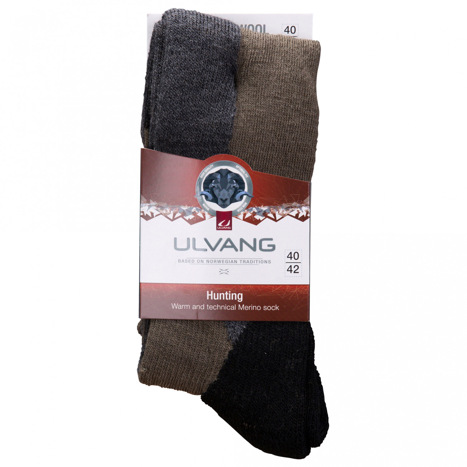 

Носки из мериноса Ulvang Hunting, цвет Tea Green, Серый, Носки из мериноса Ulvang Hunting, цвет Tea Green
