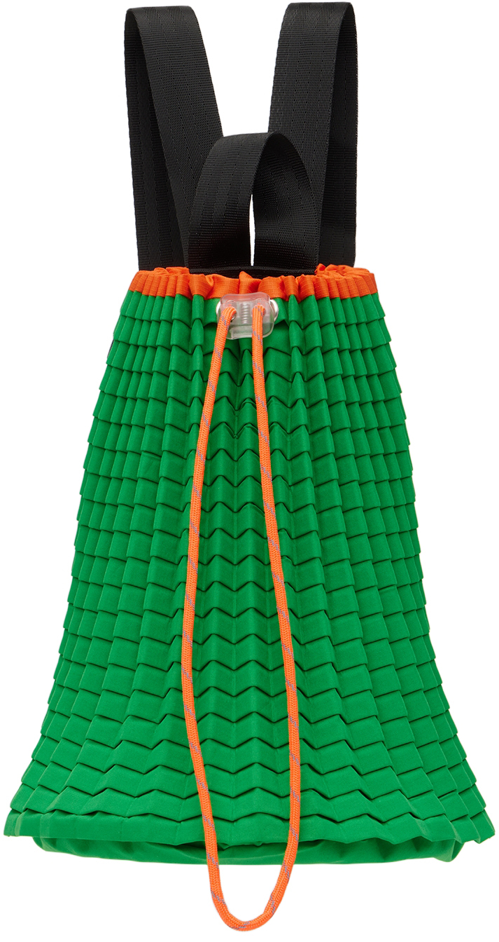 

Эксклюзивный детский рюкзак SSENSE Green Orbit Mini Petit Pli
