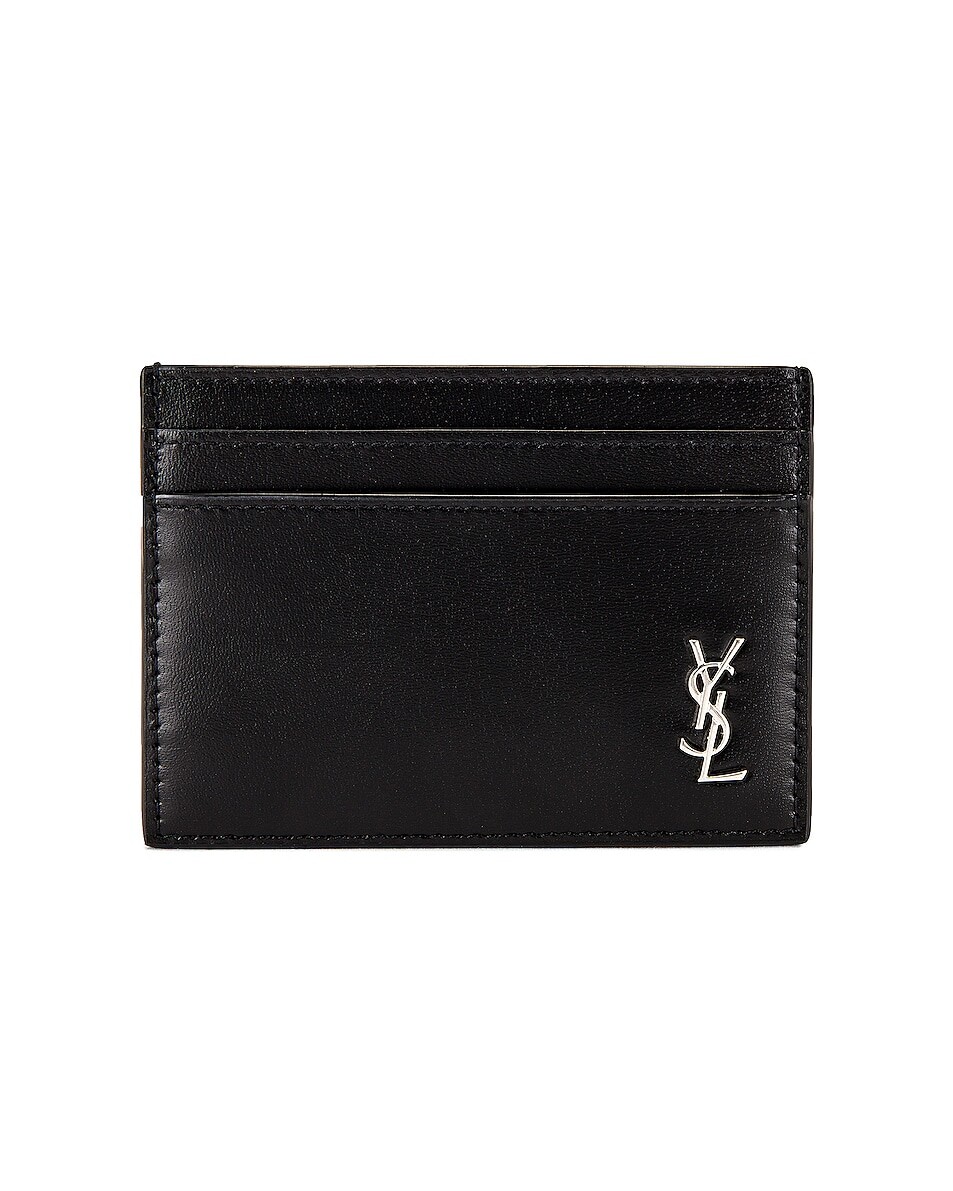 

Картхолдер Saint Laurent YSL Credit, черный