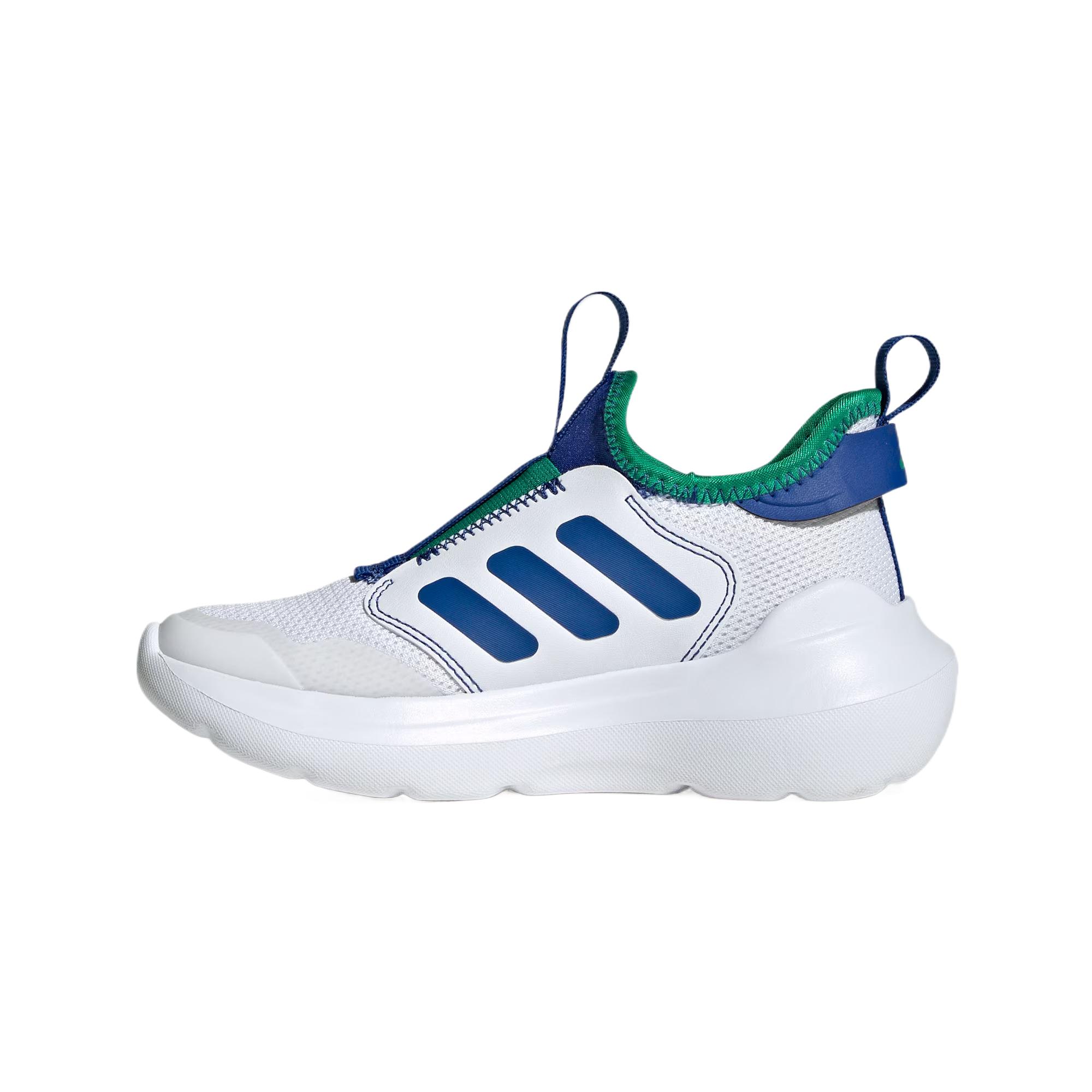 ТЕНСАУР устойчивые к истиранию детские повседневные кроссовки Adidas, синий/белый/зеленый — фото 3