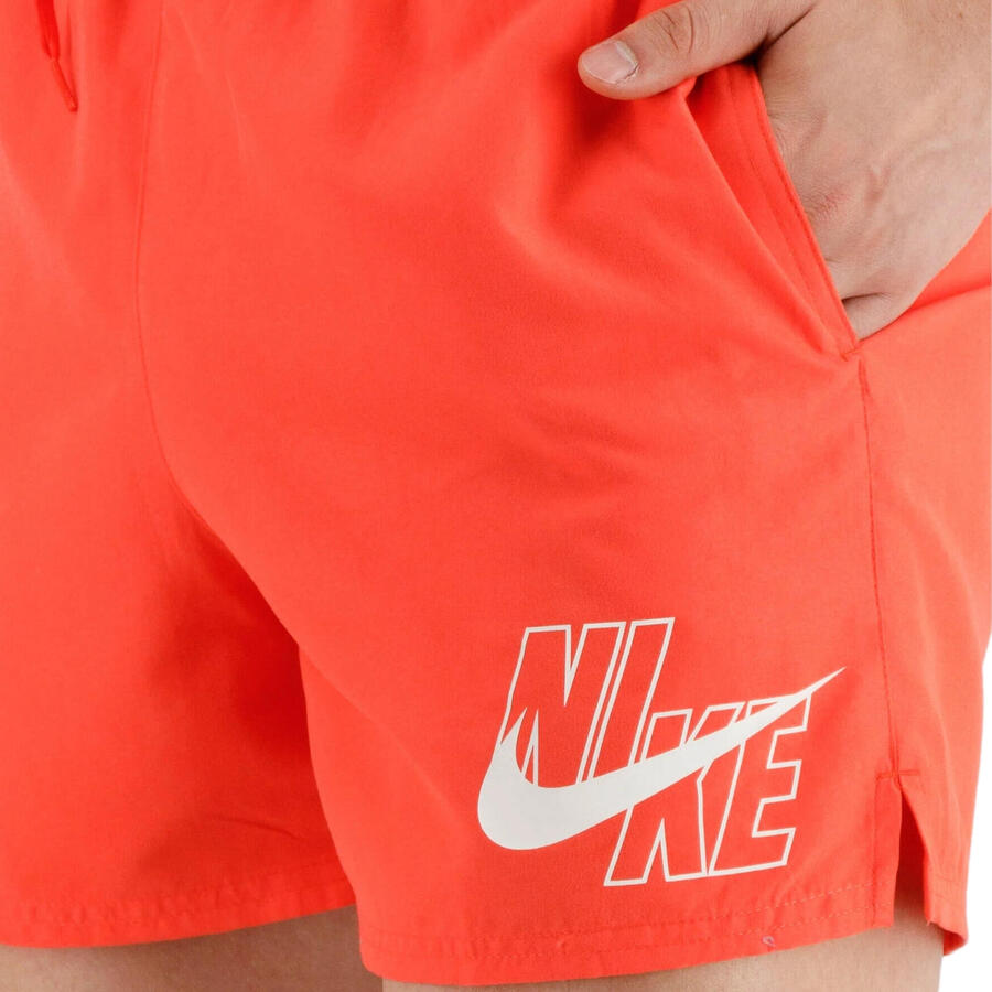 NIKE Плавки-шорты легкие, быстросохнущие, эластичные мужские пляжные шорты — фото 3