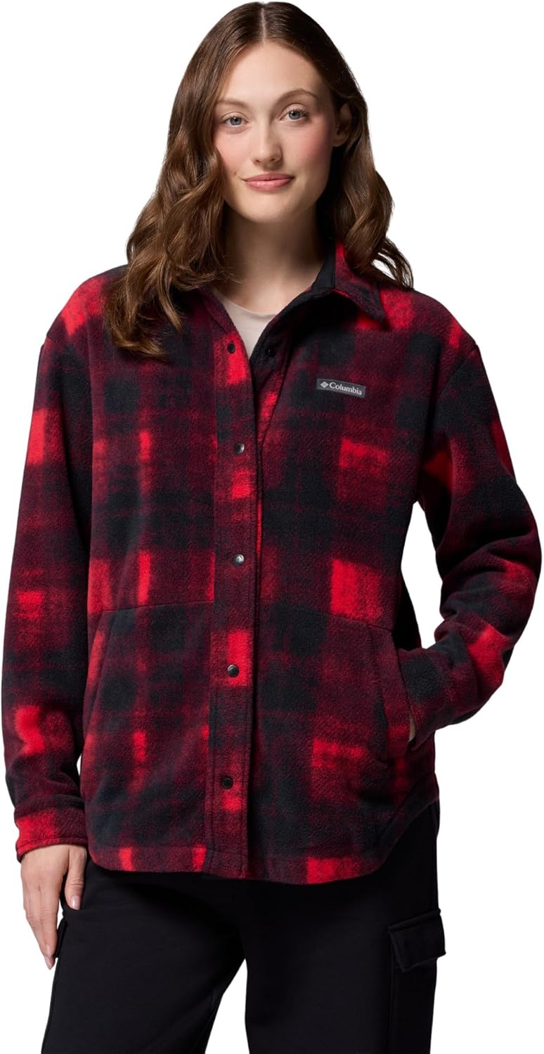 

Женская толстовка Columbia Benton Springs Jacket II, Mountain Red Omblur Tonal