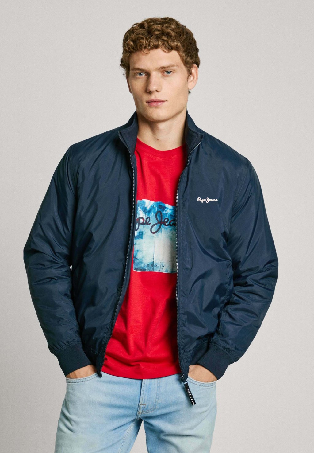

Куртка демисезонная Pepe Jeans, цвет Dulwich Blue