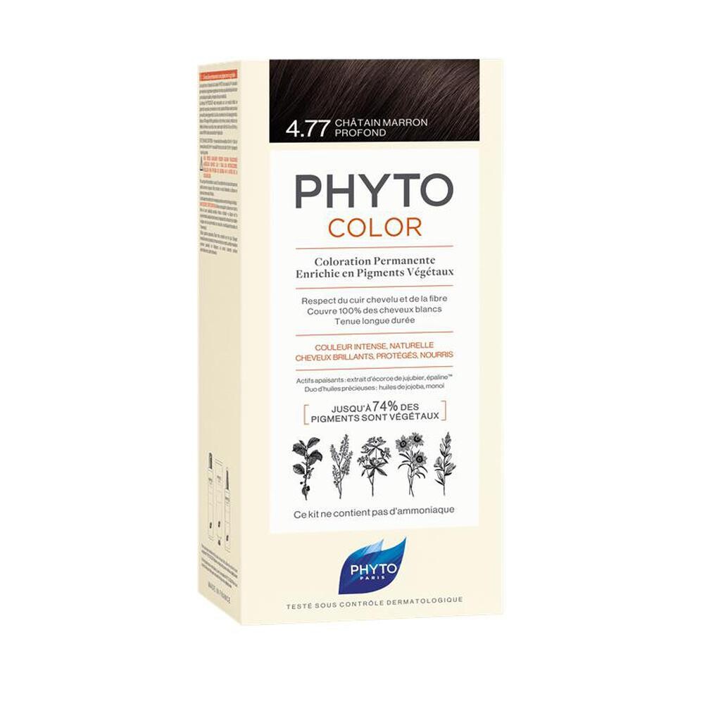 

Краска для волос Phyto Color 477 Castano Marron Intenso