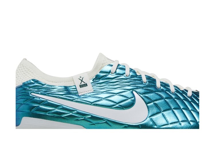 Кроссовки Nike Tiempo Legend 10 Elite AG-Pro, бирюзовый — фото 2