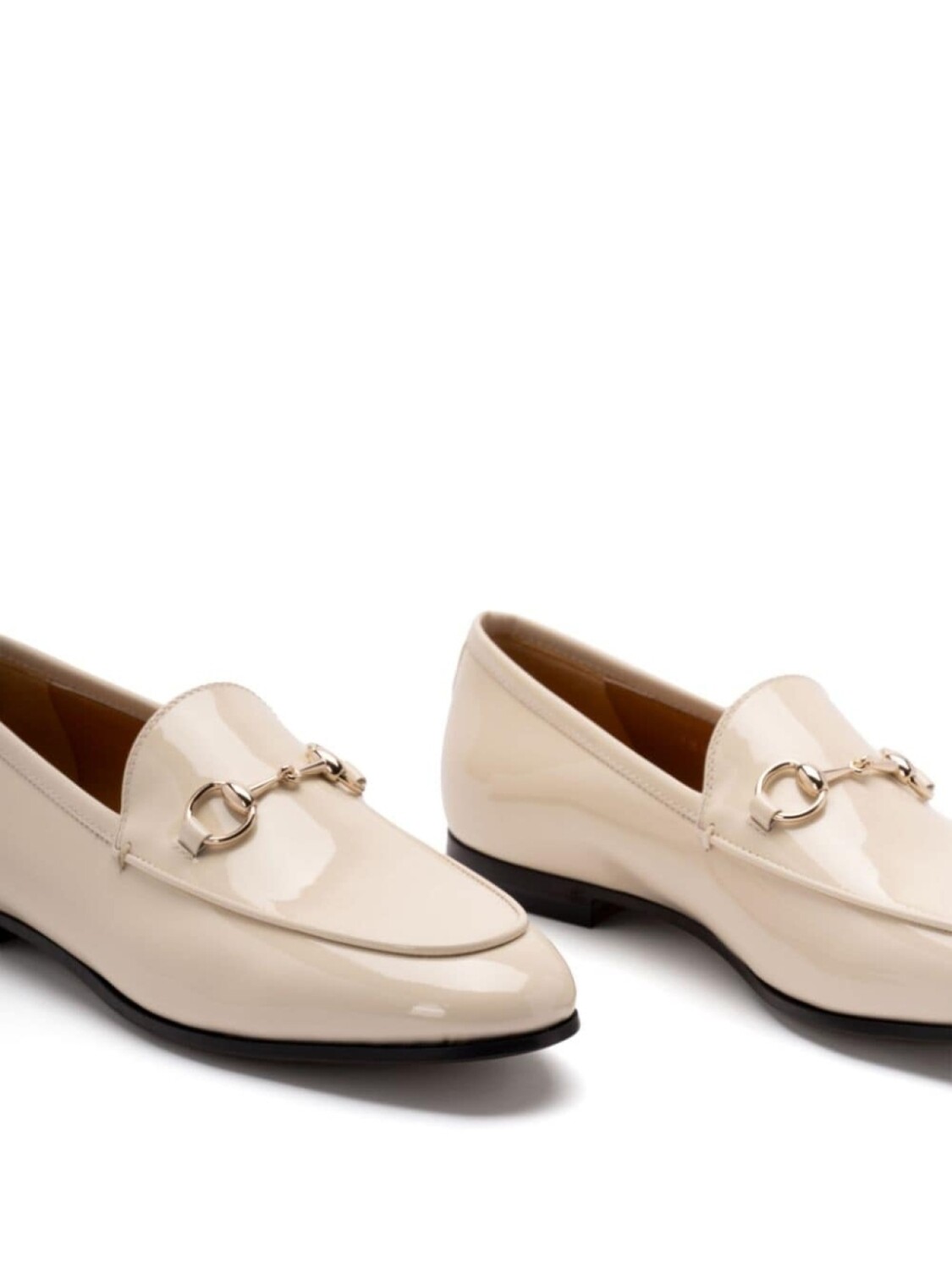 

Лоферы Gucci с отделкой Horsebit, серый