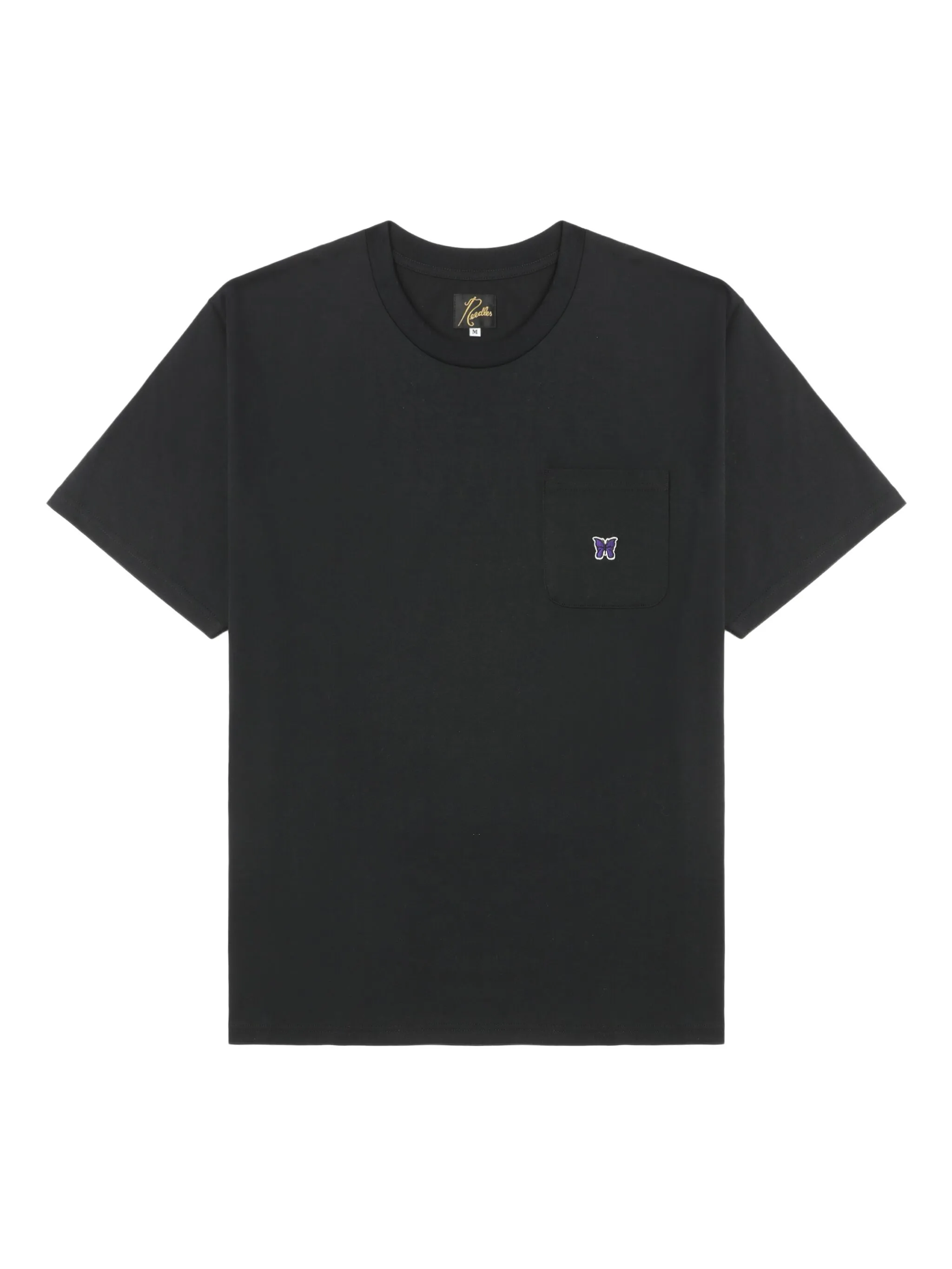 

Футболка с накладным карманом Needles, черный