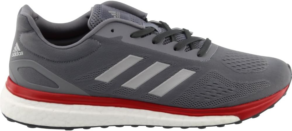 Мужская беговая обувь Adidas Response Boost LT, серый/серебристый — фото 2