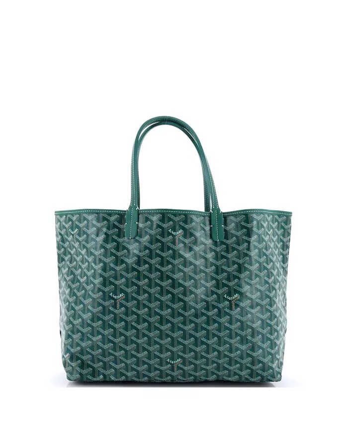 

Сумка-тоут PM Saint Louis из покрытого холста Pre-Owned Goyard, зеленый