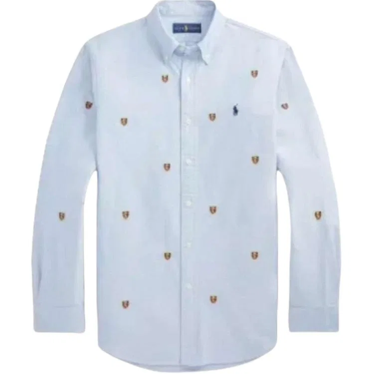 Рубашка Polo Ralph Lauren Classic Version синяя