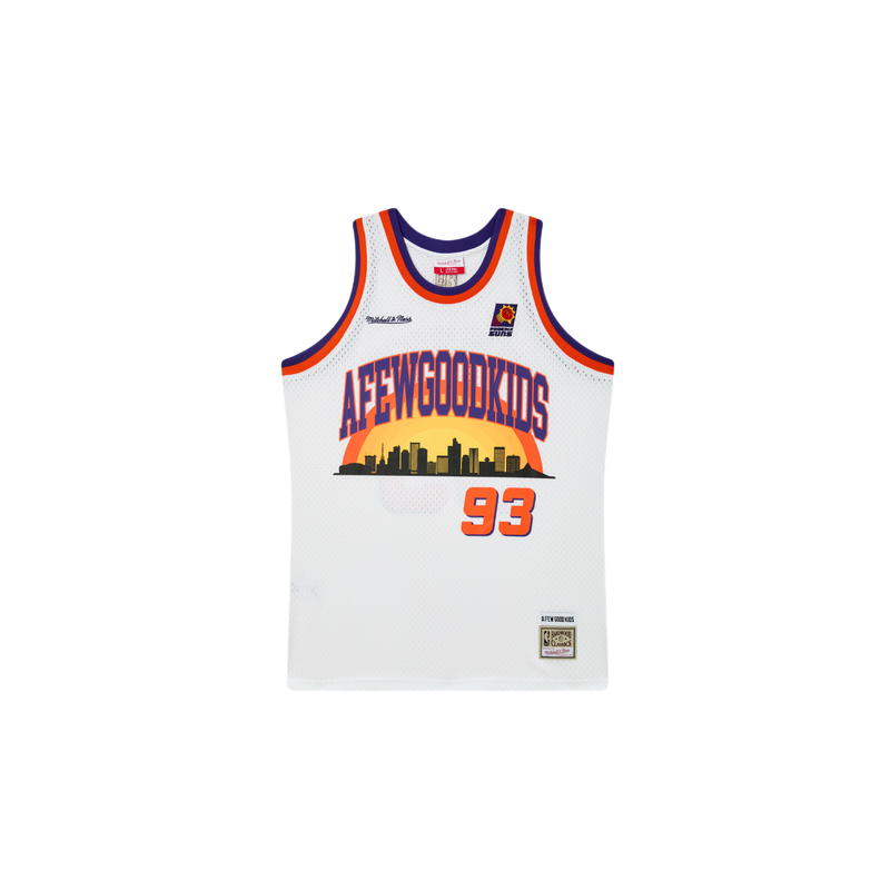 

Баскетбольная майка Mitchell & Ness x AFGK унисекс Mitchell Ness, белый