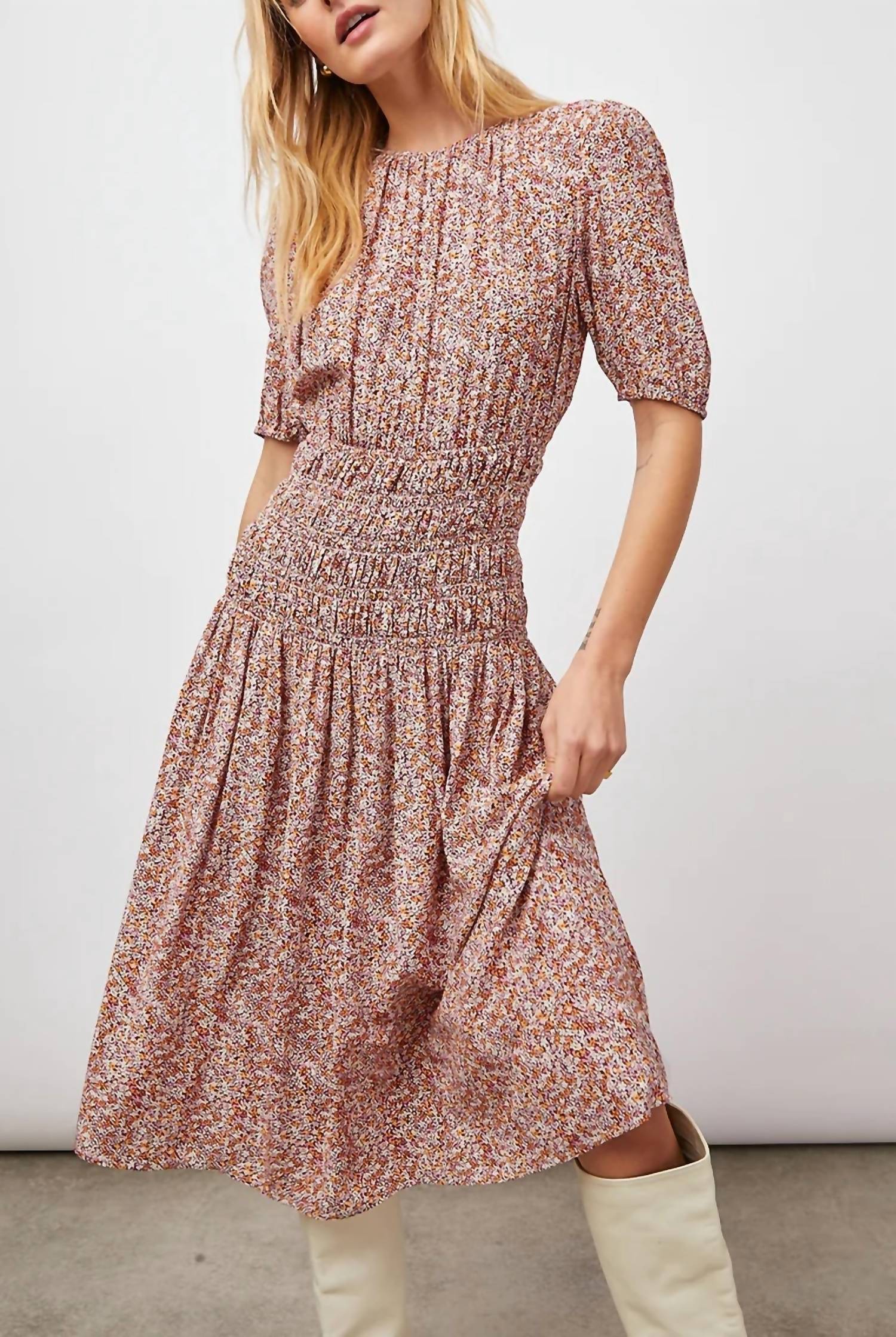 

Платье Filippa с осенним цветочным принтом Rails, цвет autumn floral