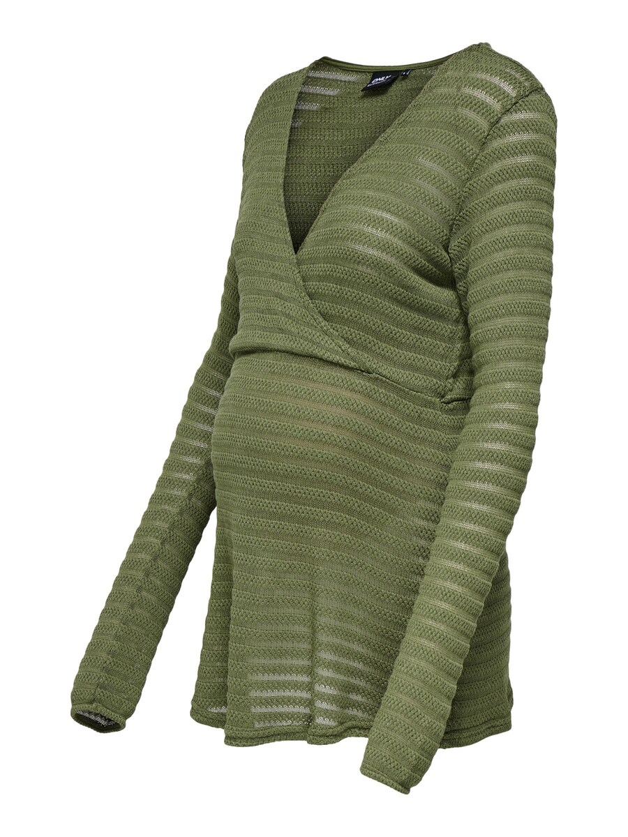 

Лонгслив Only Maternity Shirt OLMelicia, зеленый