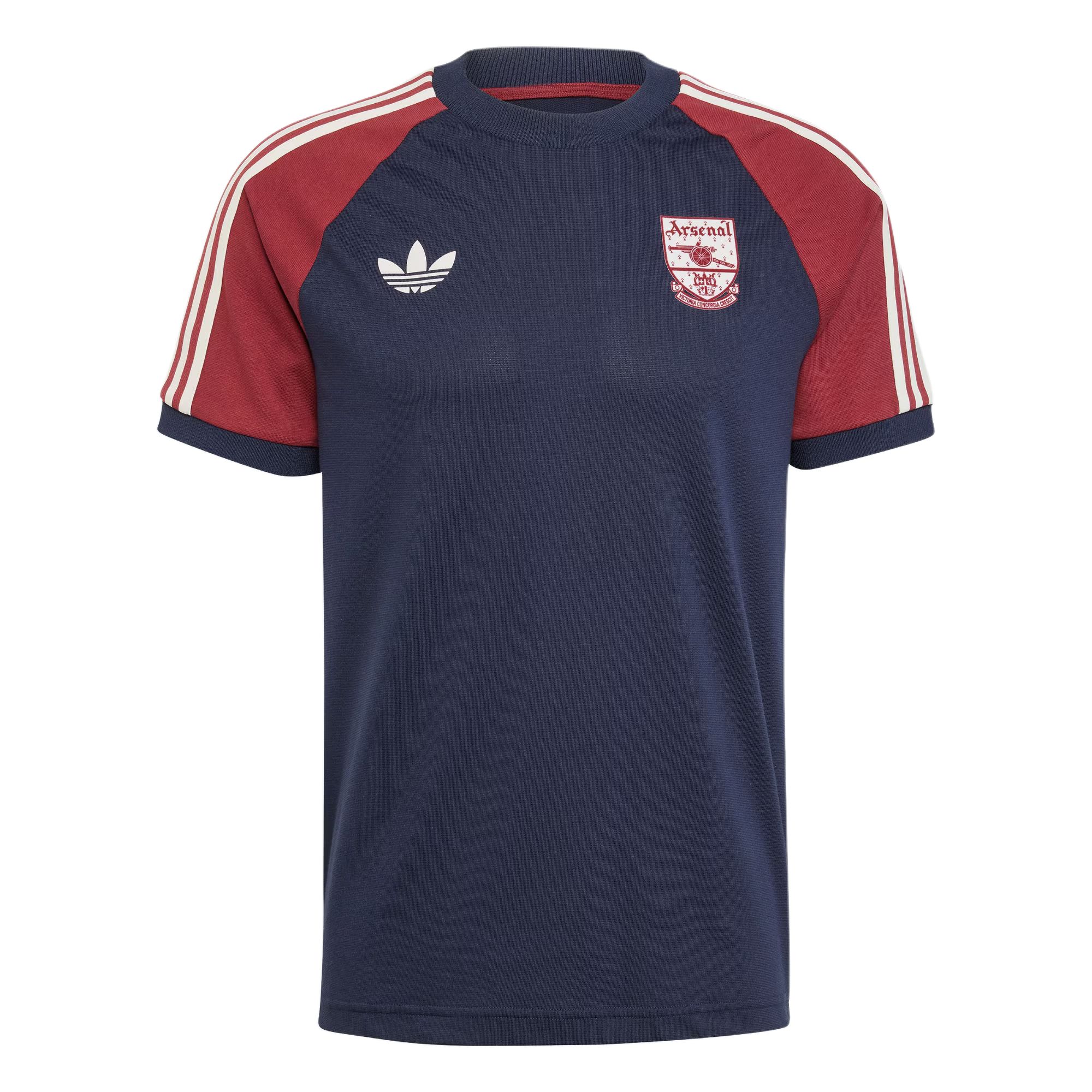 AdiClub Arsenal Adicolor Classics 3 Stripes Tee Adidas Originals, Legend Ink — фото 3