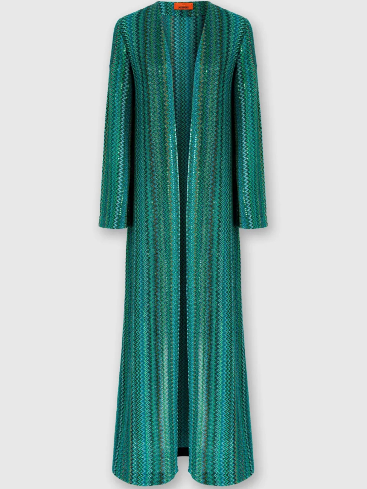 

Карди-пальто Missoni Zigzag, зеленый