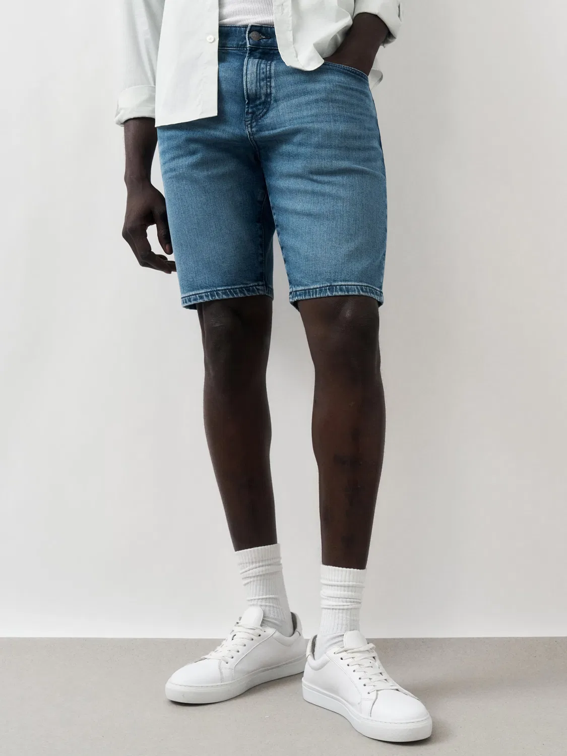 Джинсы Boss Regular Jeans Re.Maine синего цвета — фото 3