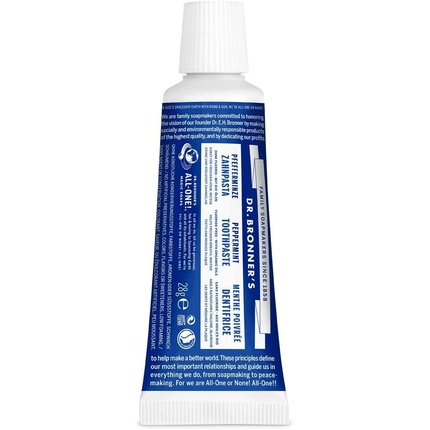 

Зубная паста Peppermint Travel Size 28 г Dr. Bronner's