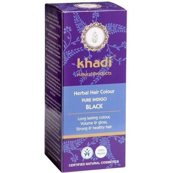

Краска для волос Tinte De Pelo Henna Indigo Pure Khadi, 100 гр