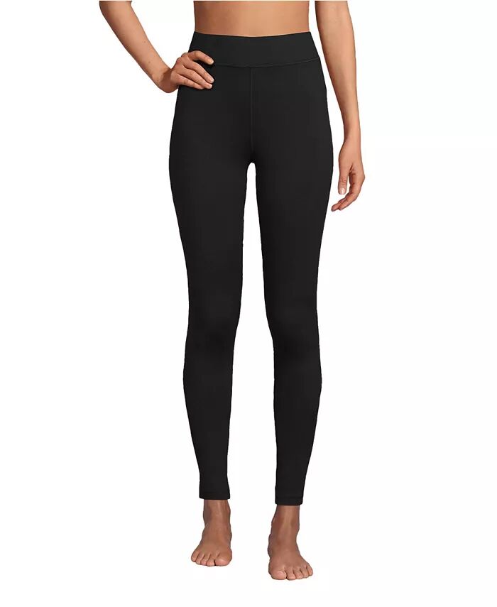 

Женские термобелье, удобные брюки Thermaskin Lands' End, черный