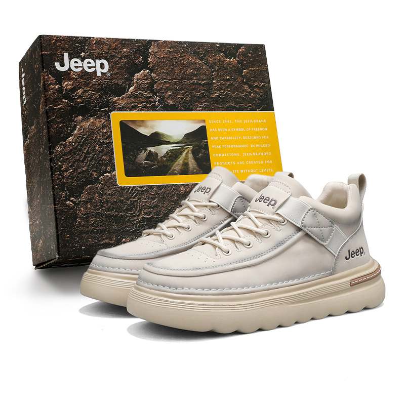 

Мужские повседневные низкие кроссовки Abrasion Resistant Jeep, sand