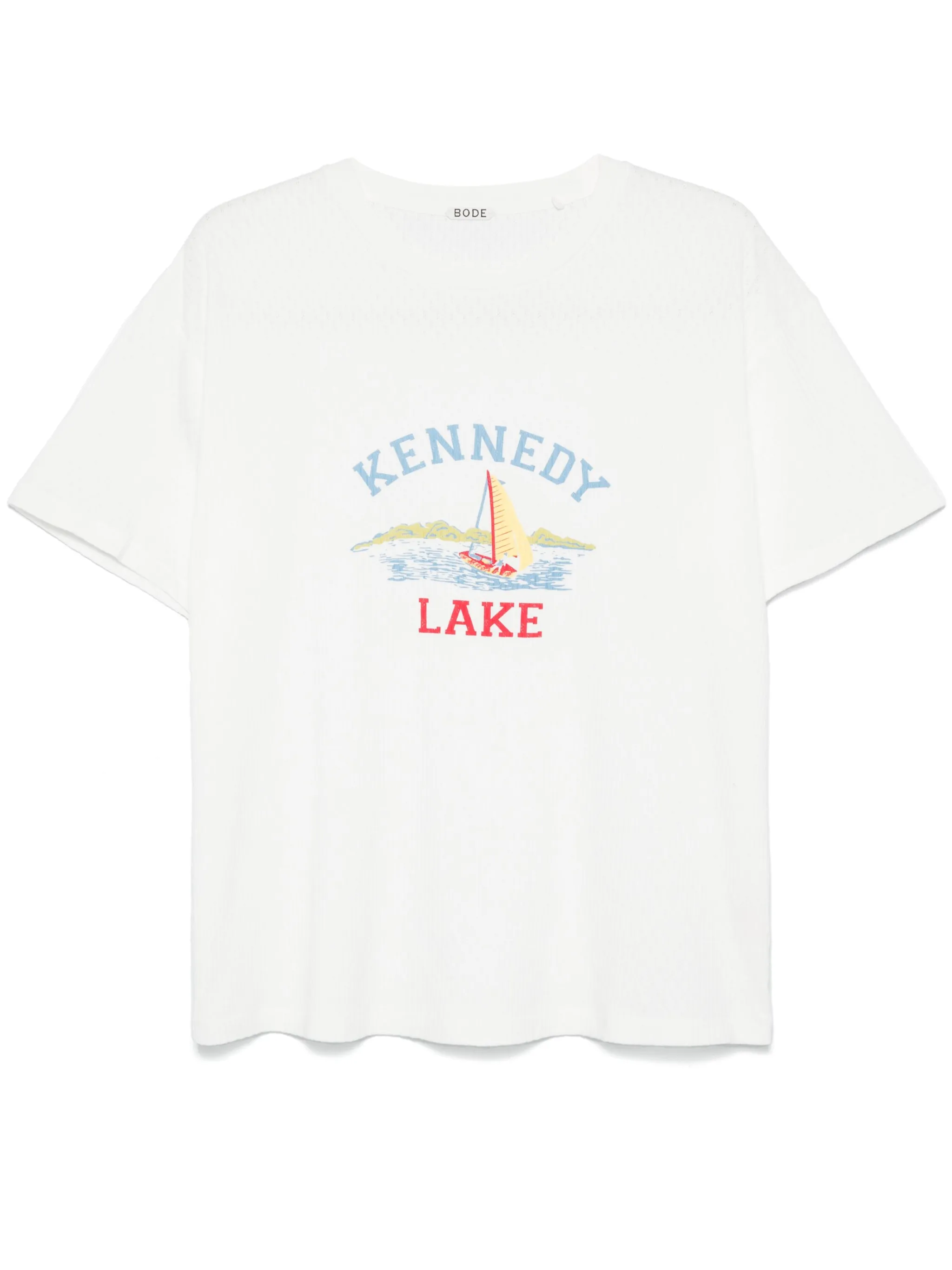 

Футболка с принтом Bode, белый