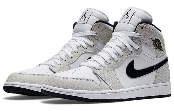 Кроссовки 1 ретро высокие Air Jordan, белый — фото 3