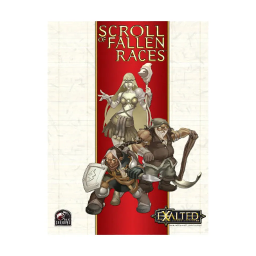 

Scroll of Fallen Races, Exalted (2nd Edition) - Player's Guides, мягкая обложка