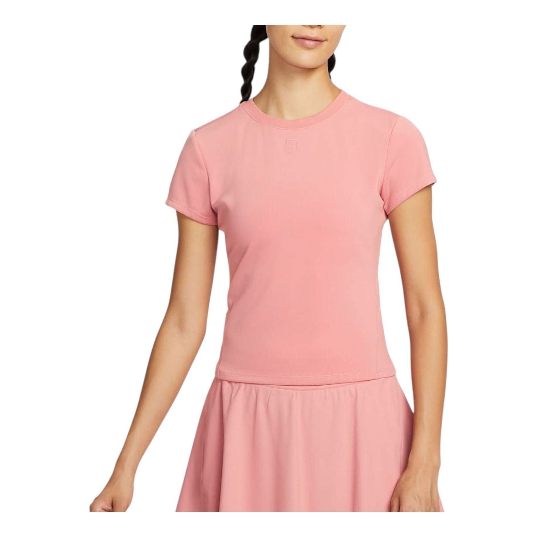 

Топ (WMNS) Nike Court Advantage Dri-Fit Short Sleeve Tennis Top 'Red Stardust'