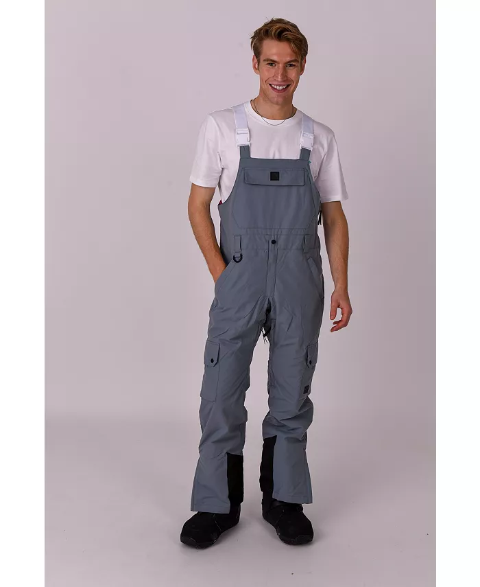 

Мужские брюки Yeh Man Bib Pant цвета морской волны OOSC, серый