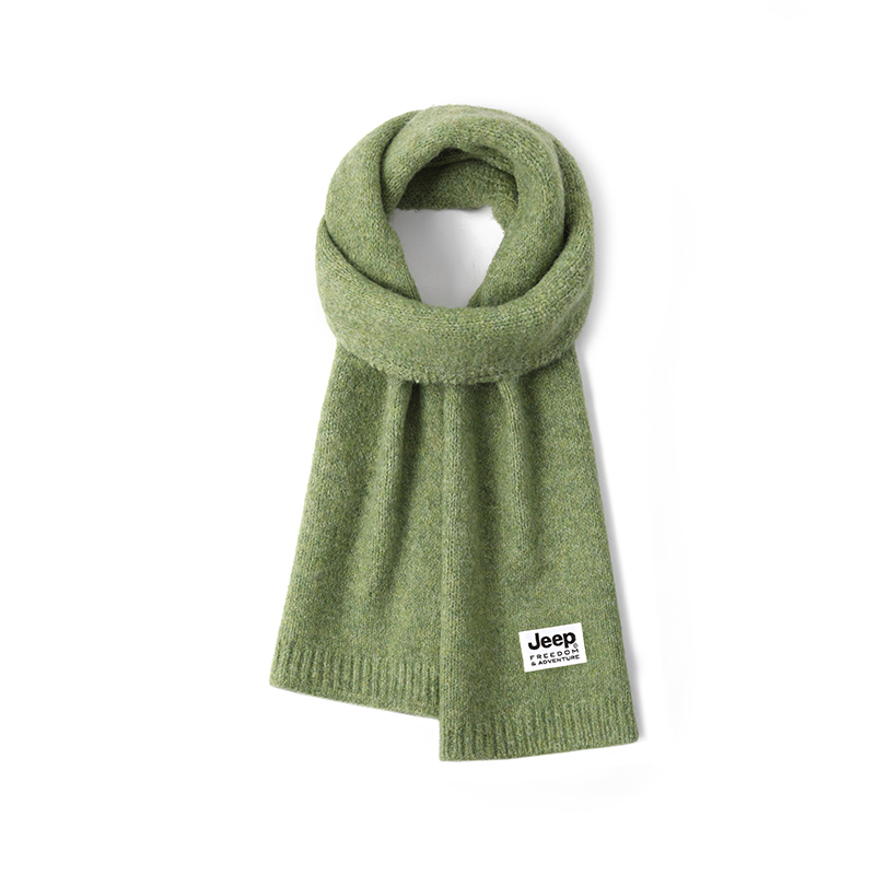 

Вязаный шарф Unisex Jeep, mustard зеленый