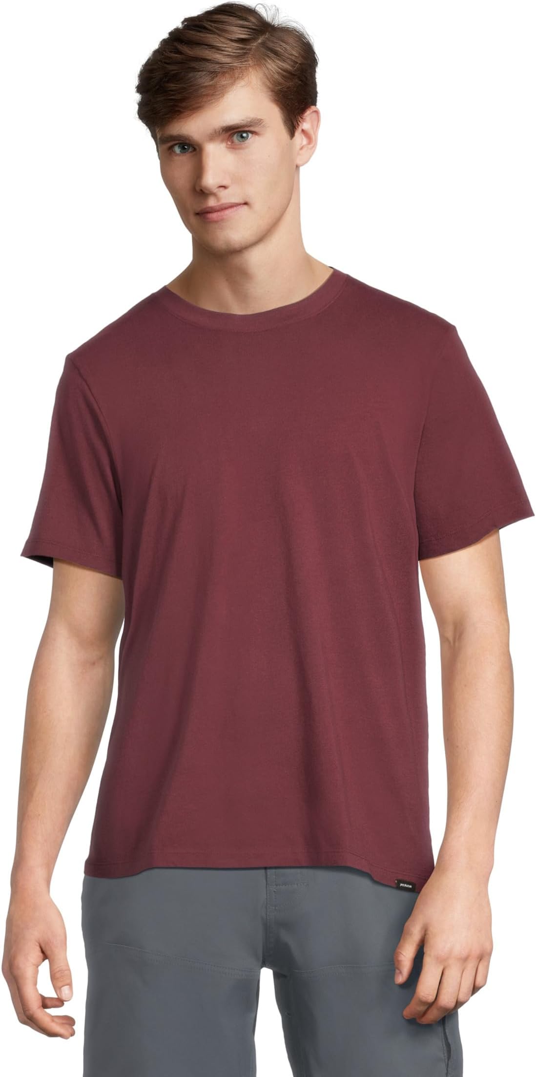 

Футболка Prana Everyday Short Sleeve Tee, цвет Deep Vino