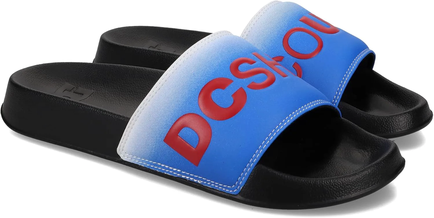 Мужские шлепанцы DC Shoes Slide Se, черный/синий