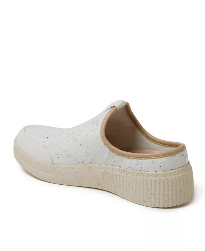 Женские кроссовки Lila Mule Slip-On Dearfoams, коричневый/бежевый — фото 4