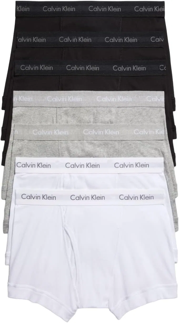 Трусы Calvin Klein, черный, серый, белый
