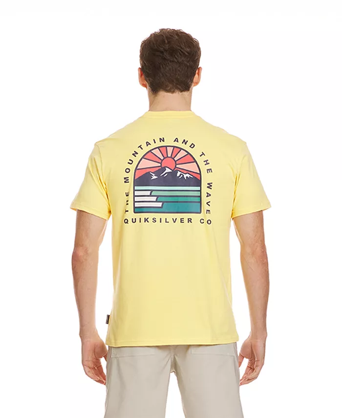 

Мужская футболка с коротким рукавом Multi Terrain Quiksilver, желтый
