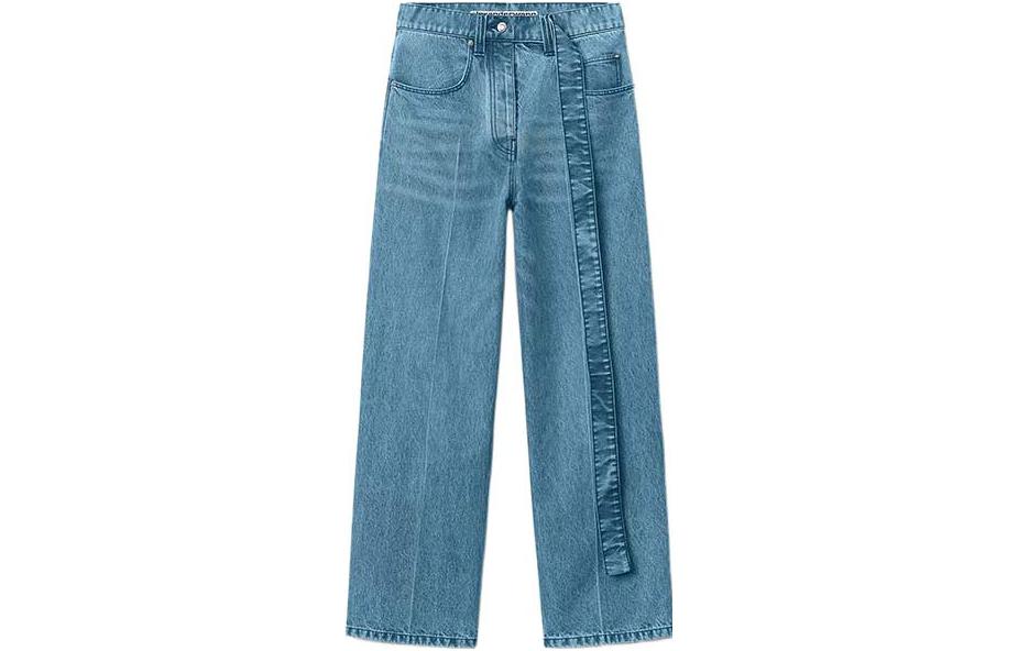 

Джинсы Raver Wide Leg с поясом Alexander Wang, синий