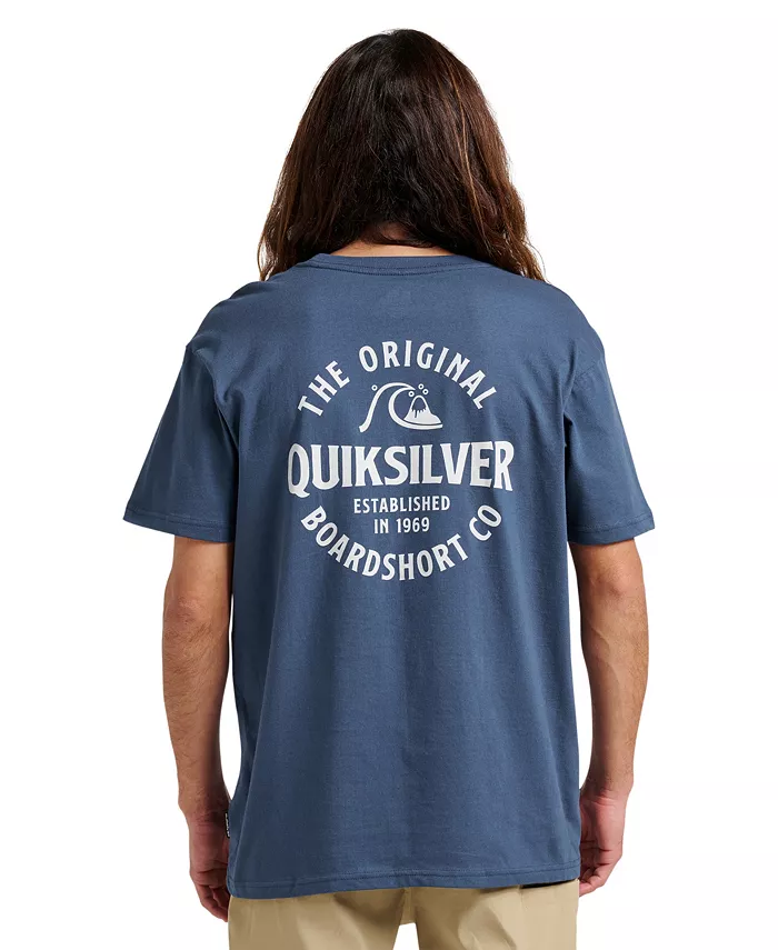 

Мужская футболка с коротким рукавом Locked Up Quiksilver, синий