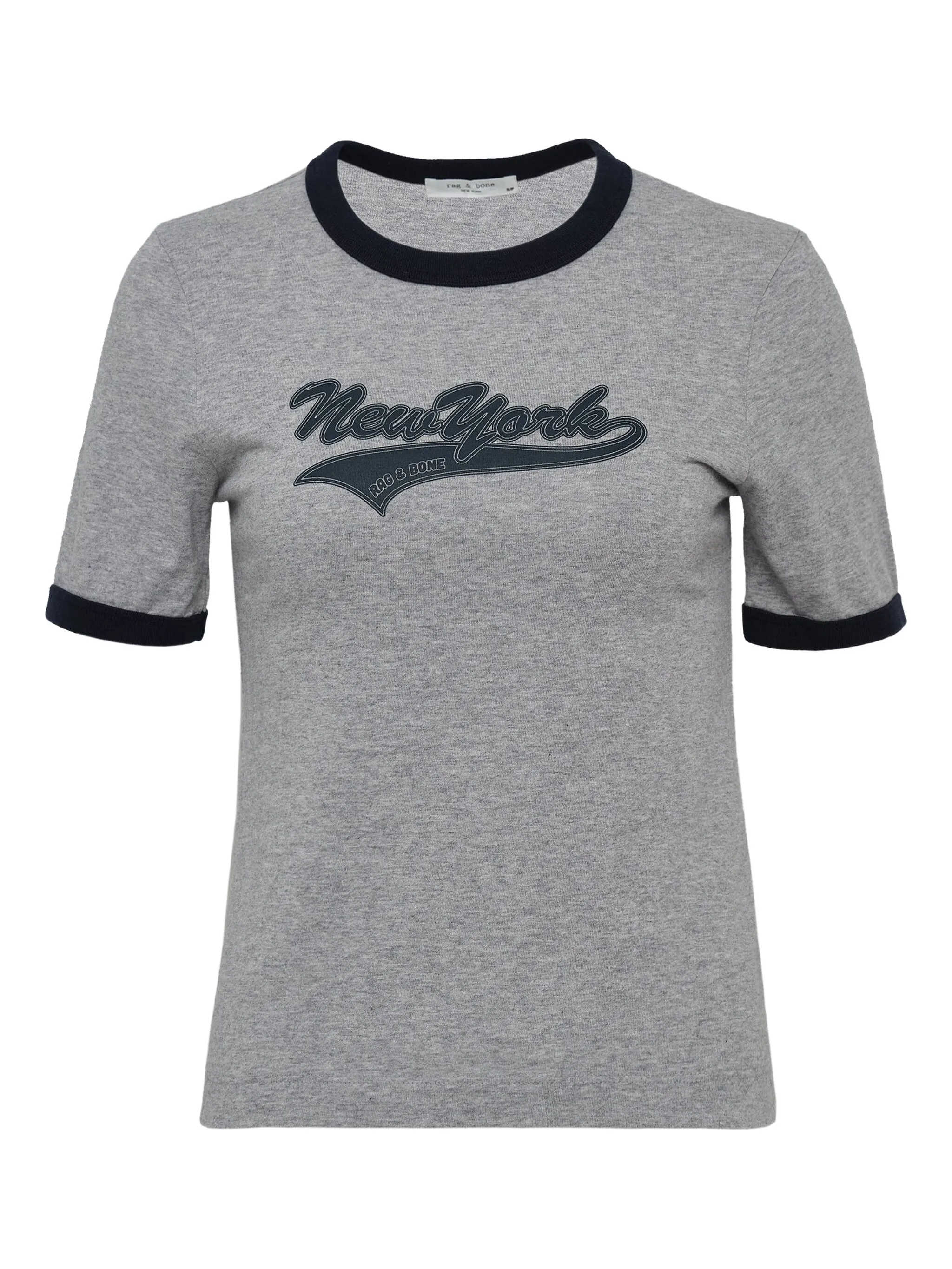 

Декорированная футболка Rag & Bone, серый