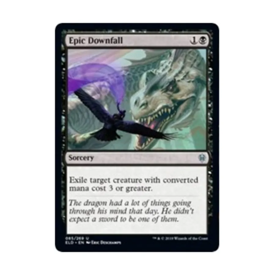 

CCG Эпическое падение (U), MTG - Throne of Eldraine
