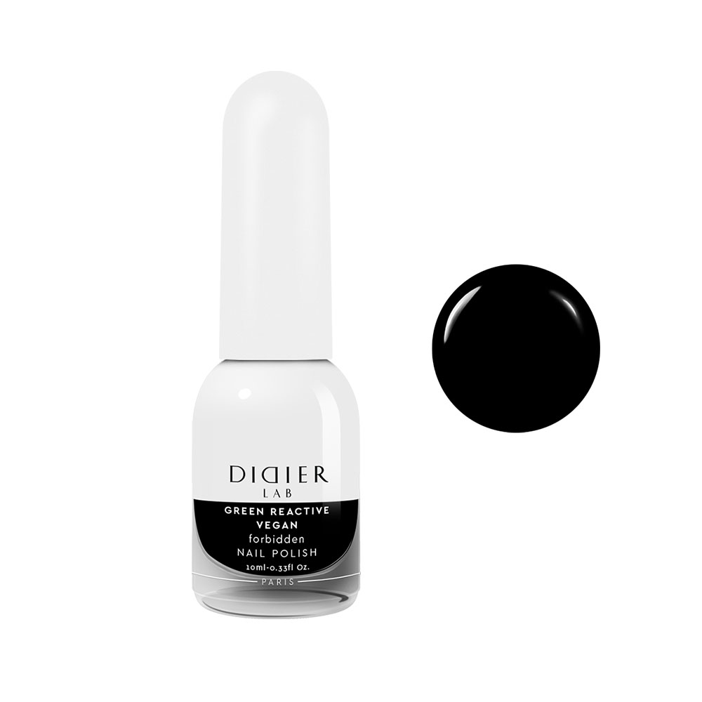 

Веганский лак для ногтей vegan nail polish Didier Lab, цвет forbidden, 10 мл
