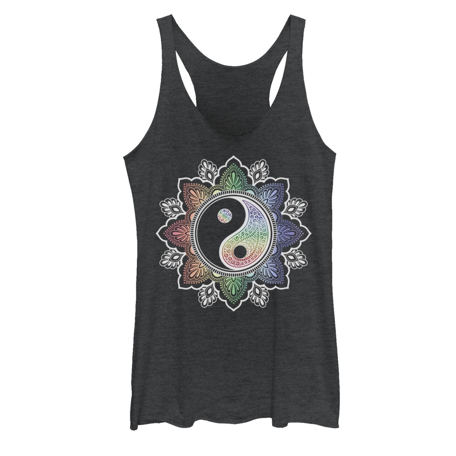 

Майка с геометрическим рисунком Henna Yin Yang Chakra для юниоров