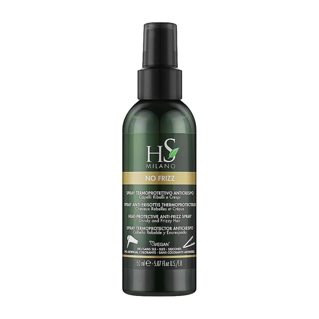

Термозащитный спрей для волос No frizz HS Milano, 150 мл
