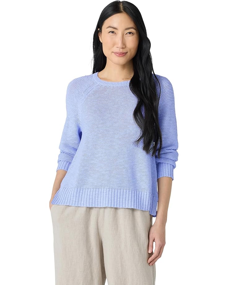 

Свитер Eileen Fisher Crew Neck Raglan Sleeve Sweater, цвет Bellflower